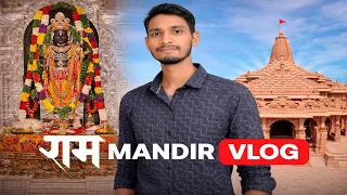 Ayodhya Ram Mandir Vlog 😍 Itni Bheed… 😱Socha Nahi Tha 