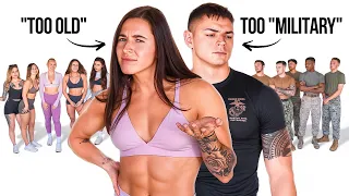 Gym Girls Compete For Military Guys