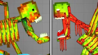 Every MELON SCP Monster EATS Ragdolls in Melon Sandbox Playground