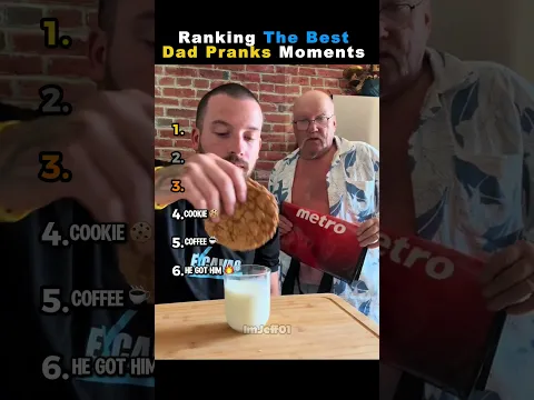 RANKING THE BEST DAD PRANK MOMENTS🔥#usa