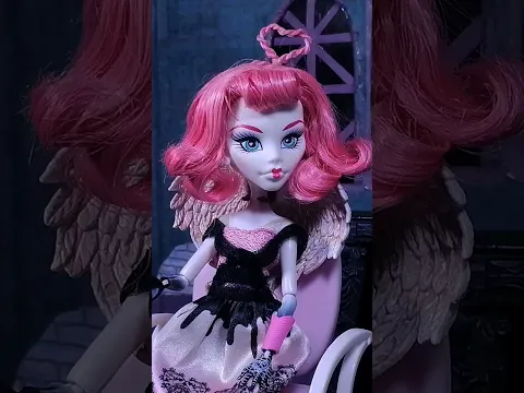 emergencia amorosa ♥️ cupido  @MattelImagine @Mattel #stopmotion #monsterhigh #animation #shorts