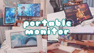 🎮 a minimalist? portable monitor for gaming & daily tasks || vissles touchscreen 15.6” w/ speakers