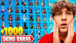 Lembrei a senha... MEU INVENTÁRIO no FORTNITE depois de 8 anos!