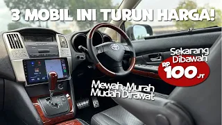 3 Mobil Ini Turun Harga Sudah Dibawah 100 Juta Padahal Bandel & Mudah Dirawat