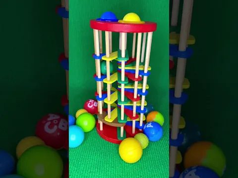 Wooden Tower + Ping Pong = Magic ✨