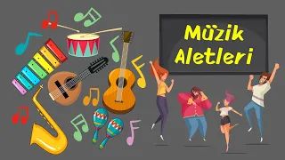 Müzik Aletlerini Tanıyalım | Gerçek Enstrüman Sesleri | Müzik Çalgıları Öğreniyorum | Enstrümanlar