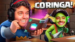 Virei coach do LOUD CORINGA por 1 dia no CLASH ROYALE!