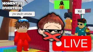 TORRE de SQUID GAME PERO SÓLO PUEDO HABLAR al FINAL de la PARTIDA😥🔴 (En vivo) ¡Ven un rato!