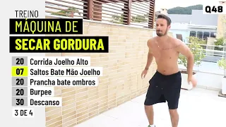 👉 TREINO Máquina de SECAR GORDURA | Grupo Q48