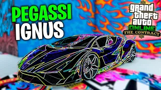 TUNEANDO EL PEGASSI IGNUS NUEVO SUPER COCHE DLC GTA V THE CONTRACT | Stratus
