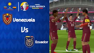 ¡PARTIDO INAUGURAL! 🇻🇪 Venezuela vs Ecuador 🇪🇨 | Copa América 2028 | Football League