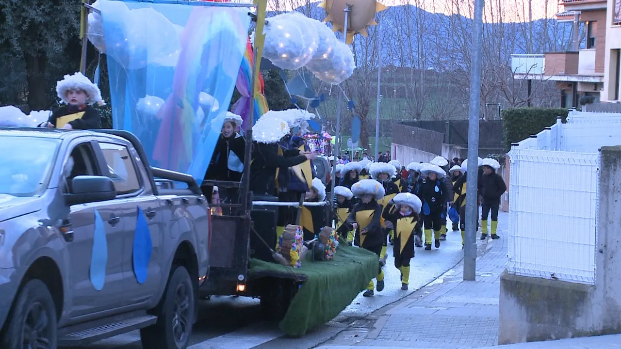 Mitja dotzena de comparses al Carnaval de Folgueroles