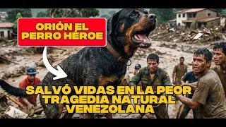 Orión, el héroe de cuatro patas que desafío la TRAGEDIA DE VARGAS