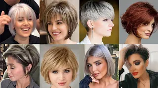 The Best Short HairCuts For Women 2025//Colored Short Hairstyles /Unique Hair Color Ideas
