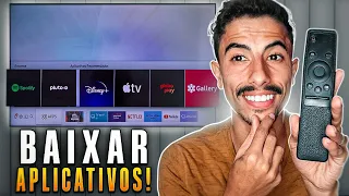 Como BAIXAR APLICATIVOS na SMART TV SAMSUNG | Atualizado!