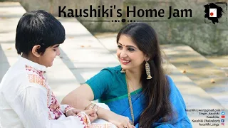 Uthat Baaj - a mother-son home jam with Rishith Desikan