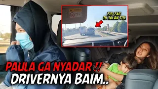PRANK PAULA BERJALAN MULUS 😝‼️ PAULA GA TAU YANG NYETIR BAIM.SERU BGT #BawaMobilnyaKekOrangKesurupan