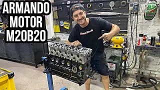 Armado el motor del E30!!!