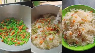 একদম ঘরোয়া ভাবে ঝরঝরে ফ্রাইড রাইস বানিয়ে ফেলুন খুব সহজেই ||fried rice 🍚