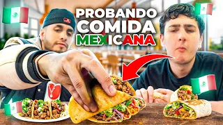 ARGENTINO PROBANDO LA COMIDA MEXICANA CON MIKE