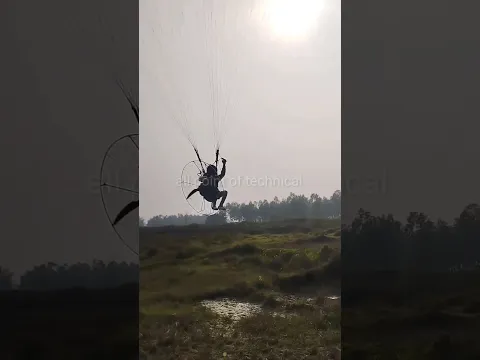 महाशिवरात्रि happiness expreshion through 🪂sky way | paramotoring | paragliding | #shorts