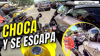 Obs diarias #107 ATROPELLA Y HUYE | MOTERO LA PERSIGUE Y LLAMA A LA POLI | GÑ MOTOVLOG ARGENTINA