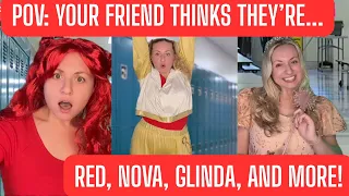 POV: They Think They're Red, Glinda, Wednesday, and more! (SHORTS COMPILATION)