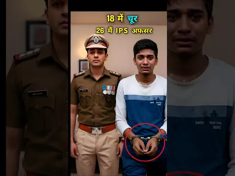 18 मैं चोर 26 में IPS कैसे 😱  #shorts