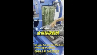 adidas  Shoes Production----Full auto Rubber Sole Press Machine