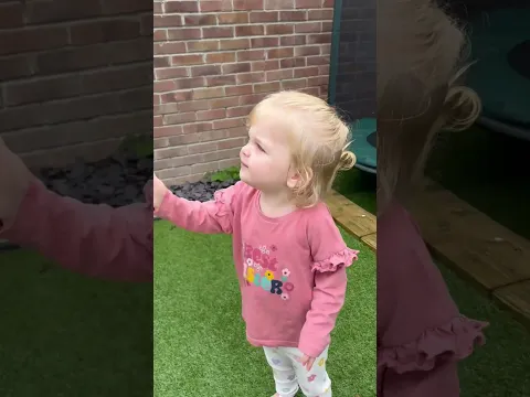 Toddler says Bye Bye to Dummy #shorts