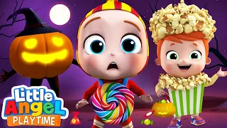 Scary Halloween Monsters | Fun Sing Along Songs by Little Angel Playtime