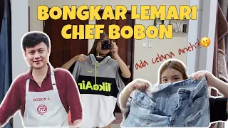 BONGKAR ISI LEMARI BOBON SANTOSO! 😎