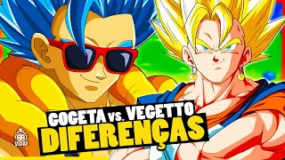TODAS AS DIFERENÇAS DE GOGETA E VEGETTO!
