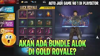 GOLD ROYAL TUH HARUSNYA KAYA GINI NIH