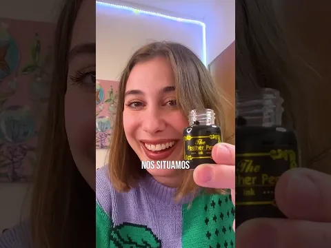 ME SIENTO EN OTRA ÉPOCA 😍 escribo con pluma