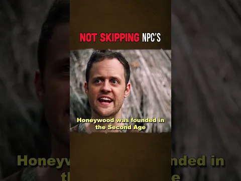 Ever let an NPC finish their dialogue? #shorts