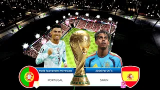 DLS 26 | PORTUGAL vs SPAIN | WORLD CUP 2026 ROUND OF 16 | Dream League Soccer 2026 Gameplay