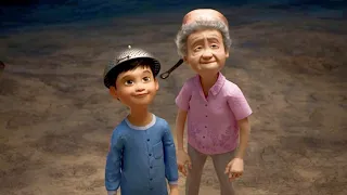 The grandmother left herself in the abyss for her grandson to see the sunlight again.