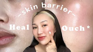 How to HEAL Your Skin Barrier *Korean Skincare Routine*! FOR SENSITIVE SKIN