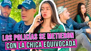 Los POLICÍAS se METIERON con la CHICA equivocada por ÉSTO!