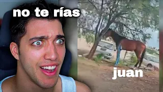 si me rio reinicio el video