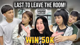 LAST TO LEAVE THE ROOM ! WIN 50k | FAMILYAY