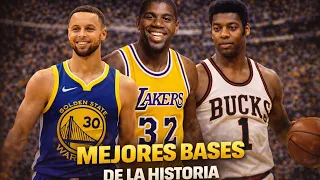 LOS MEJORES BASES DE LA HISTORIA DE LA NBA 🔥🏀