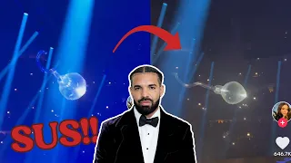 DRAKE HAD A GIANT SPERM CELL FLYING AROUND ON HIS FIRST NIGHT OF TOUR 💀