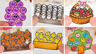 쪼꼬미~ 너무 귀여운~작은 스티커 만들기! ♡ 모음집 #11 ♡   Paperdiy /DIY/ Stickers /Craft