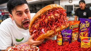 Probando la Comida Mas Picante de Mexico