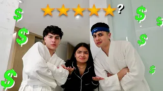 FUIMOS AL HOTEL MÁS CARO DE LA CIUDAD *la peor estafa de mi vida*