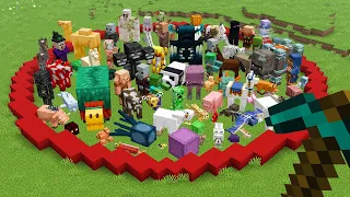 Recolecté a TODOS los Mobs de Minecraft