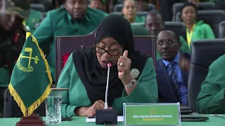 LIVE: MHE. RAIS DKT. SAMIA AKISHIRIKI MKUTANO MKUU MAALUM WA CCM KWA MTANDAO WHITE HOUSE -DODOMA