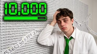 Reciting 10,000 Digits of Pi (π)